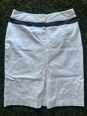 Vintage Tension Nautical Midi Skirt